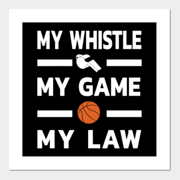 Basketball Referee Gift I Hoops Reffing Ref Basketball Referee